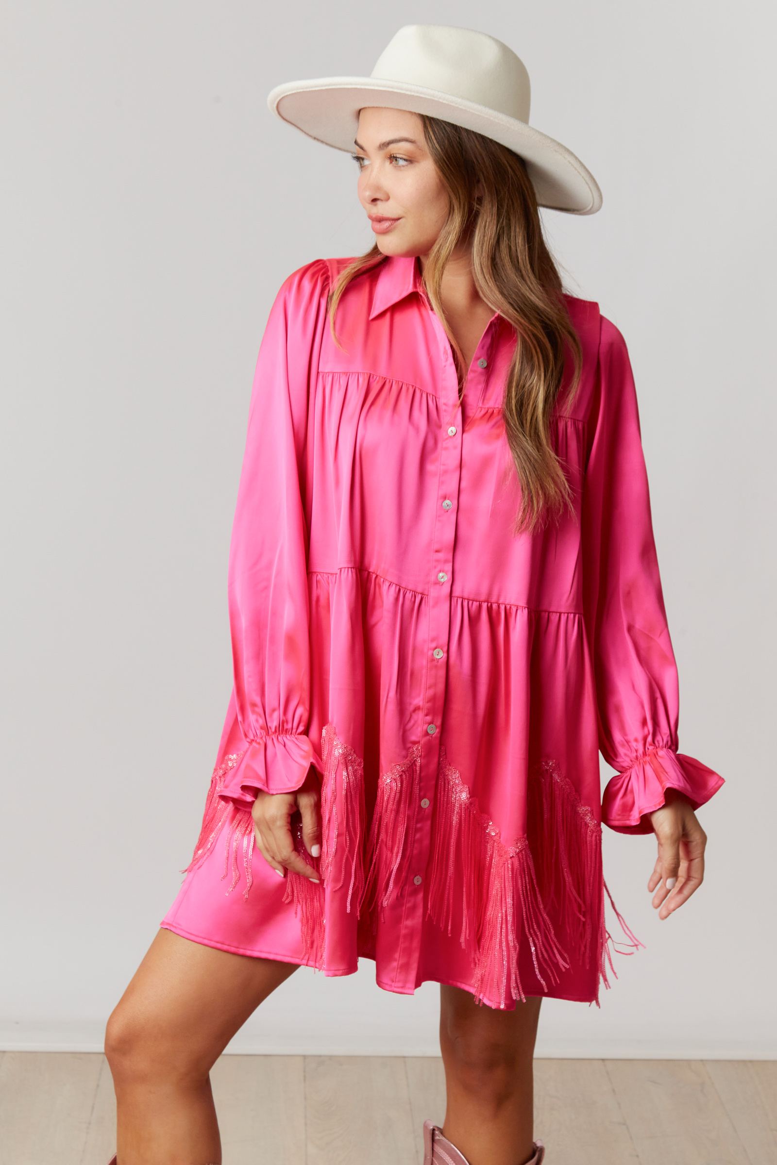 4510069 Fawn Patterned Dress
