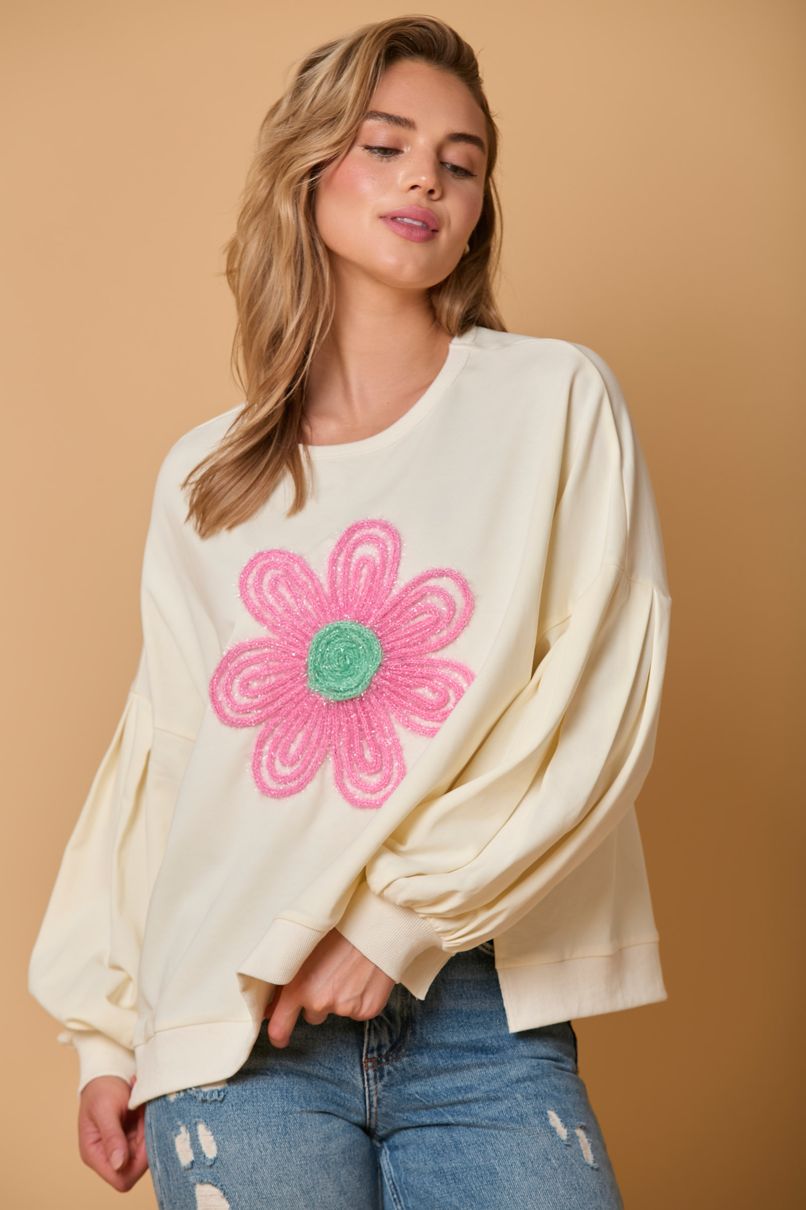 6889 Fawn Crew Neck T-Shirt